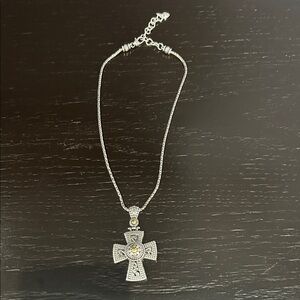 Brighton Temple Cross Necklace